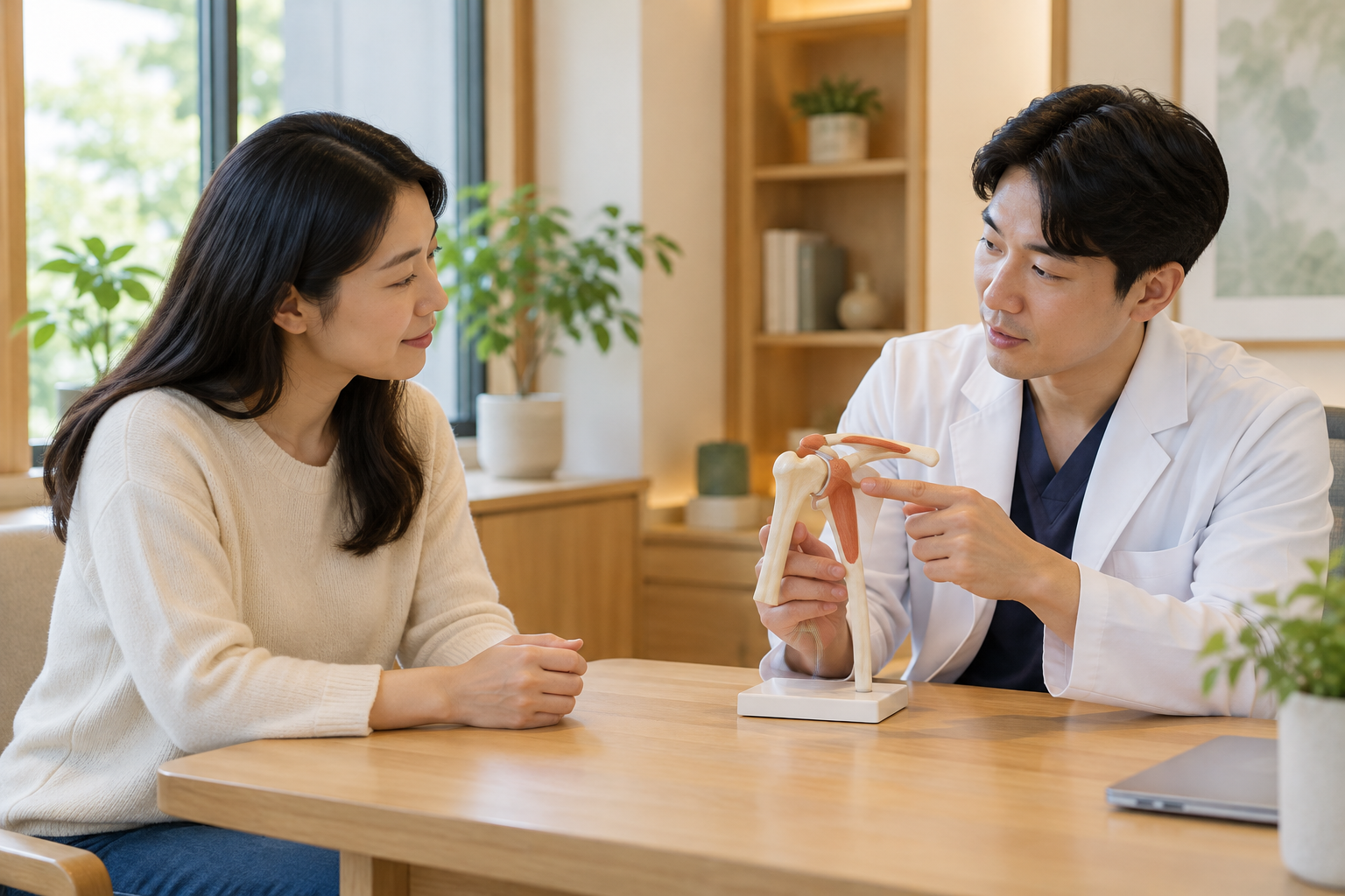 영천 어깨통증 한의원 — 어깨 상담에 관한 AI 설명용 이미지
